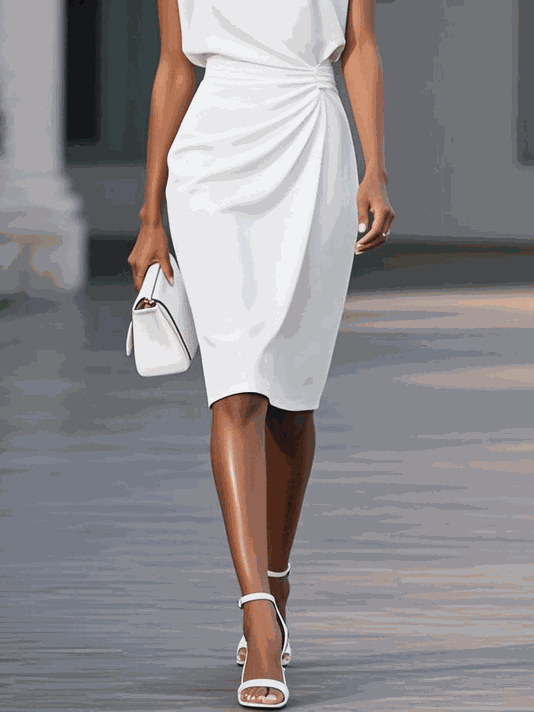 Vestido midi de diseño