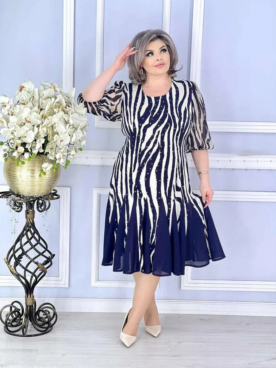 vestido midi de mujer