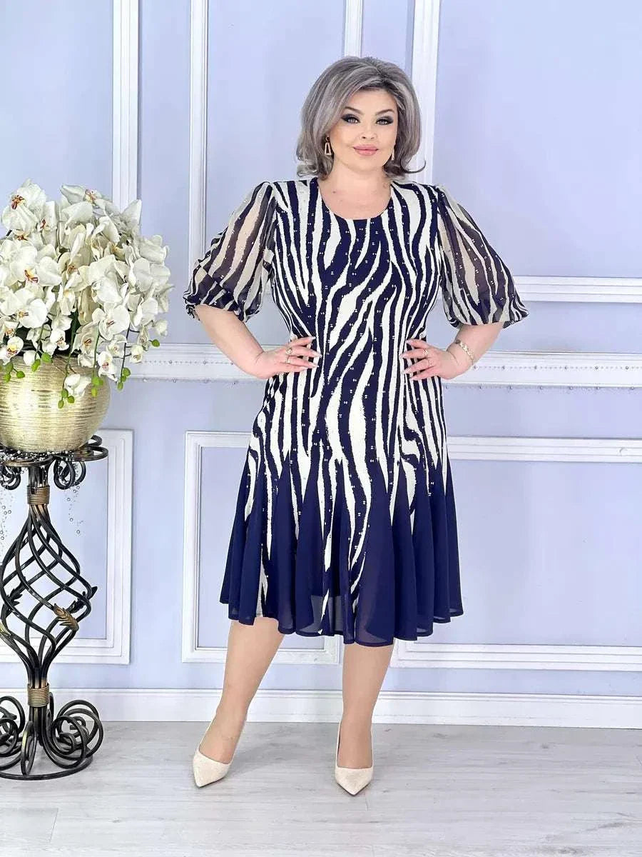 vestido midi de mujer