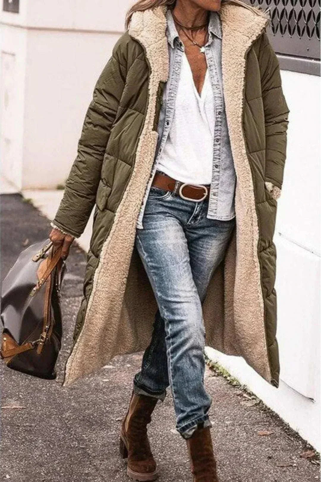 chaqueta reversible