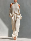 Camilla | Conjunto moderno de punto y lino