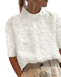 Blusa de encaje