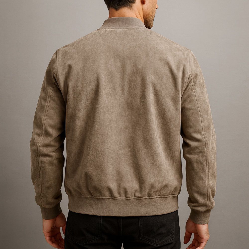 Chaqueta de ante para hombre