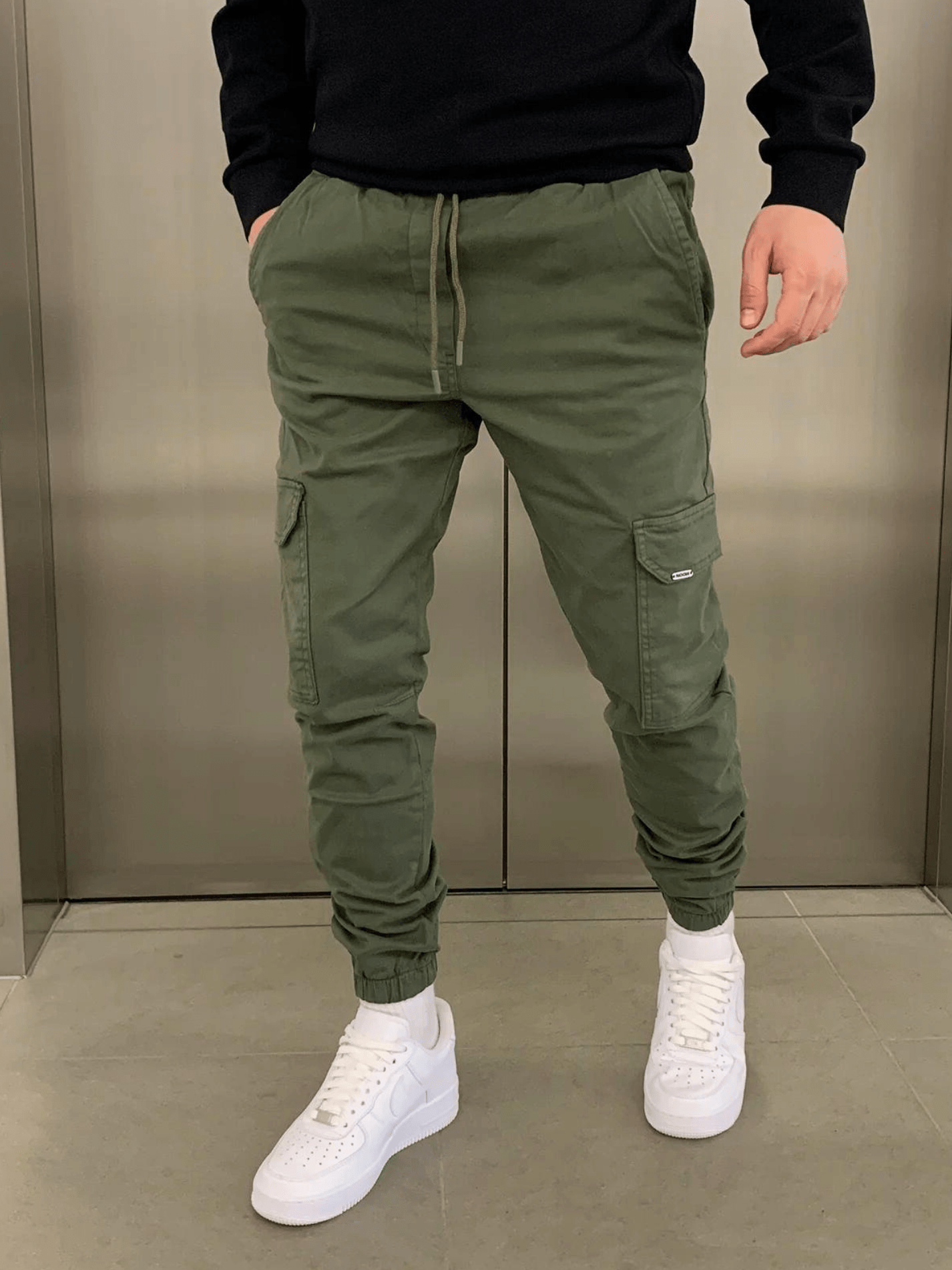pantalones de algodón