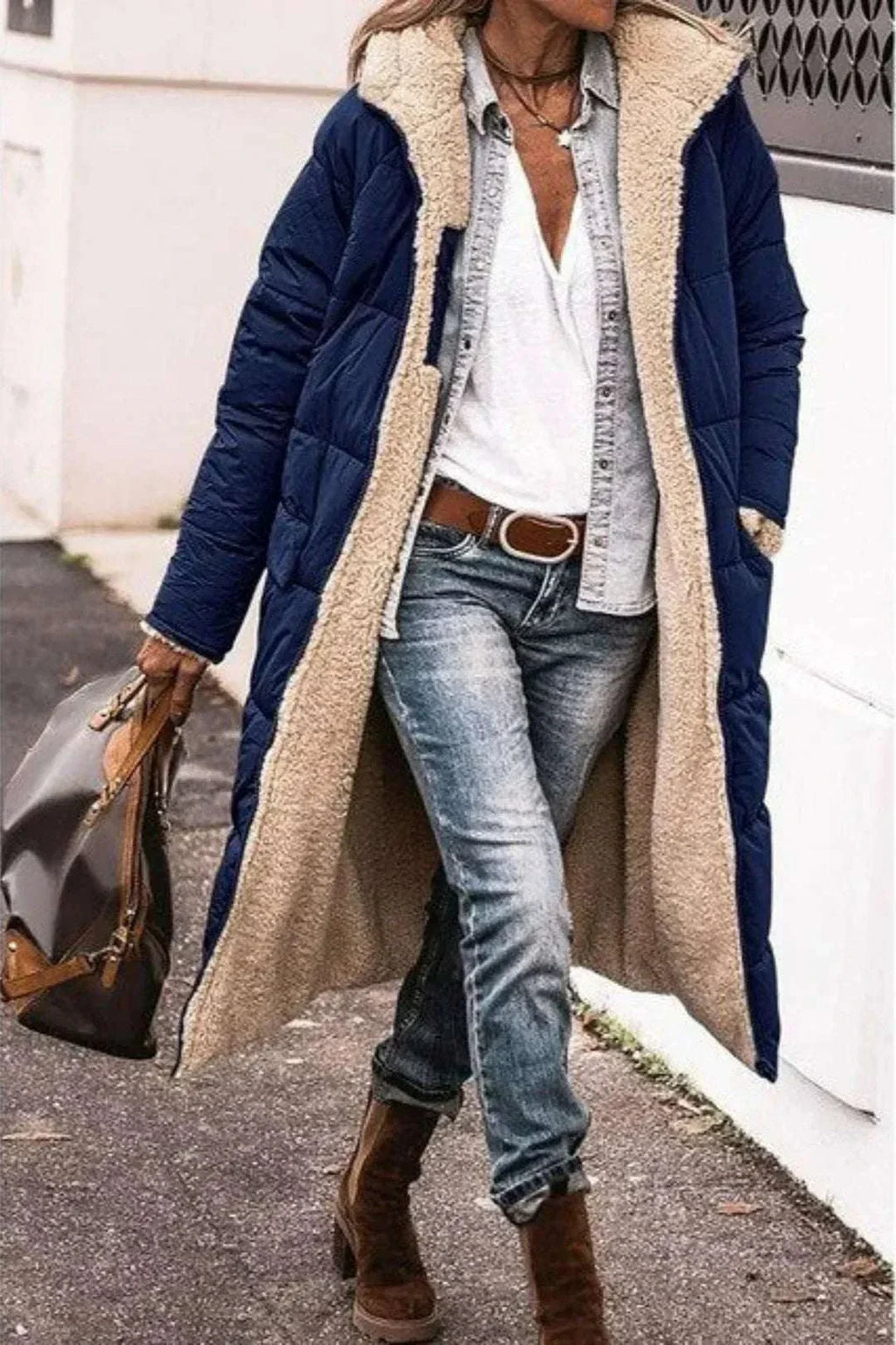 chaqueta reversible