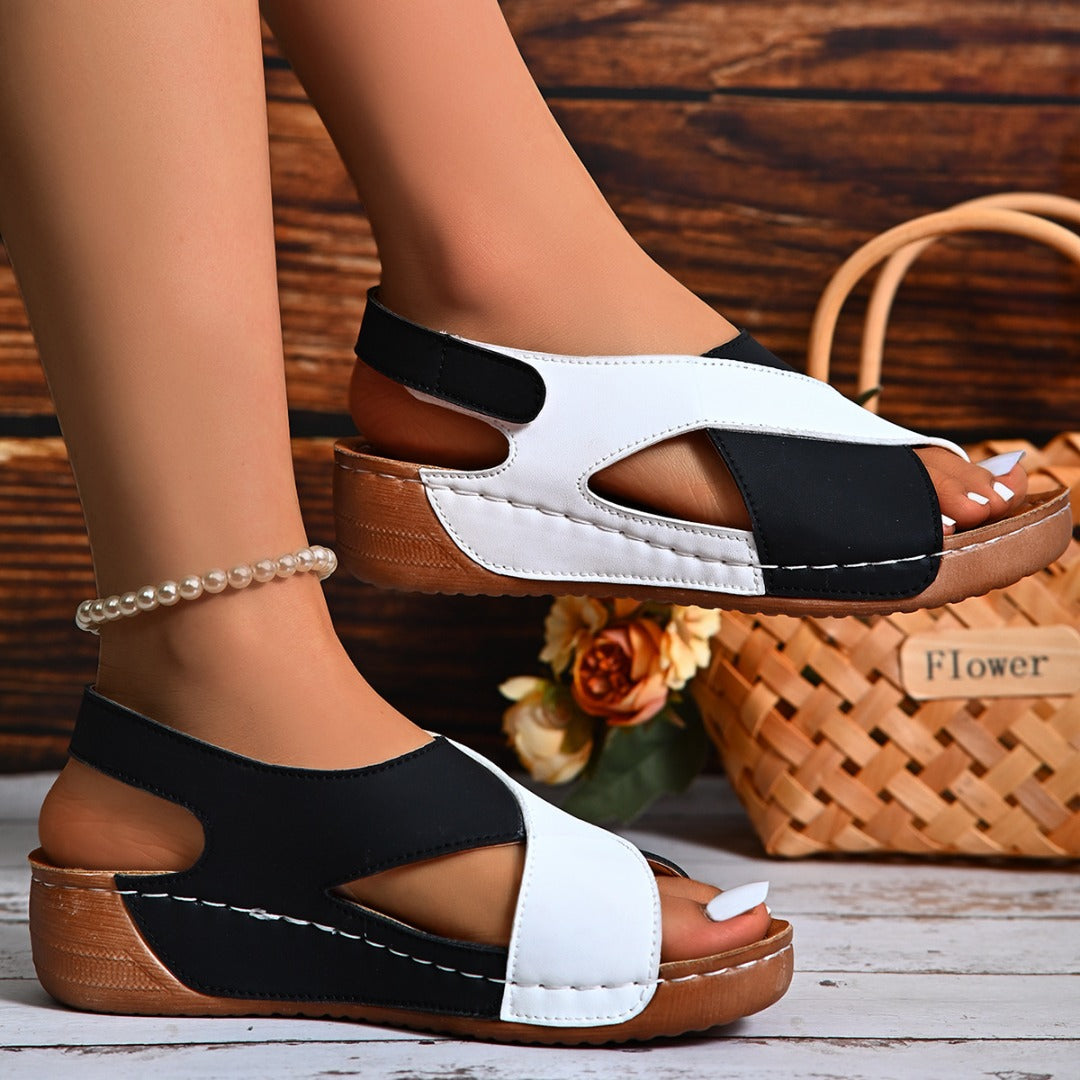 Sandalias ergonómicas con plataforma moderna