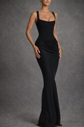 Sofía - Vestido Largo Off-Shoulder Elegante