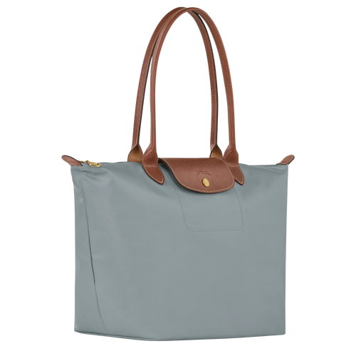 Bolso tote Le Pliage grande, color acero