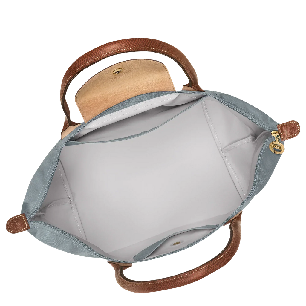 Bolso tote Le Pliage grande, color acero
