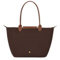 Bolso grande Le Pliage, color ébano