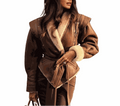 Chaqueta con efecto pelo