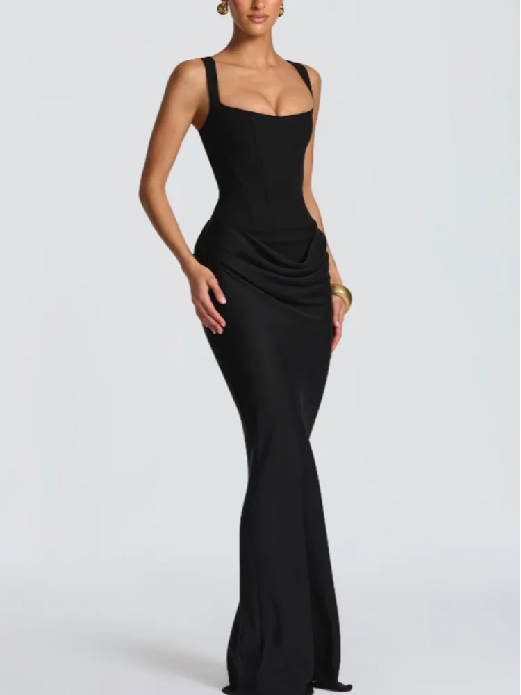 Sofía - Vestido Largo Off-Shoulder Elegante