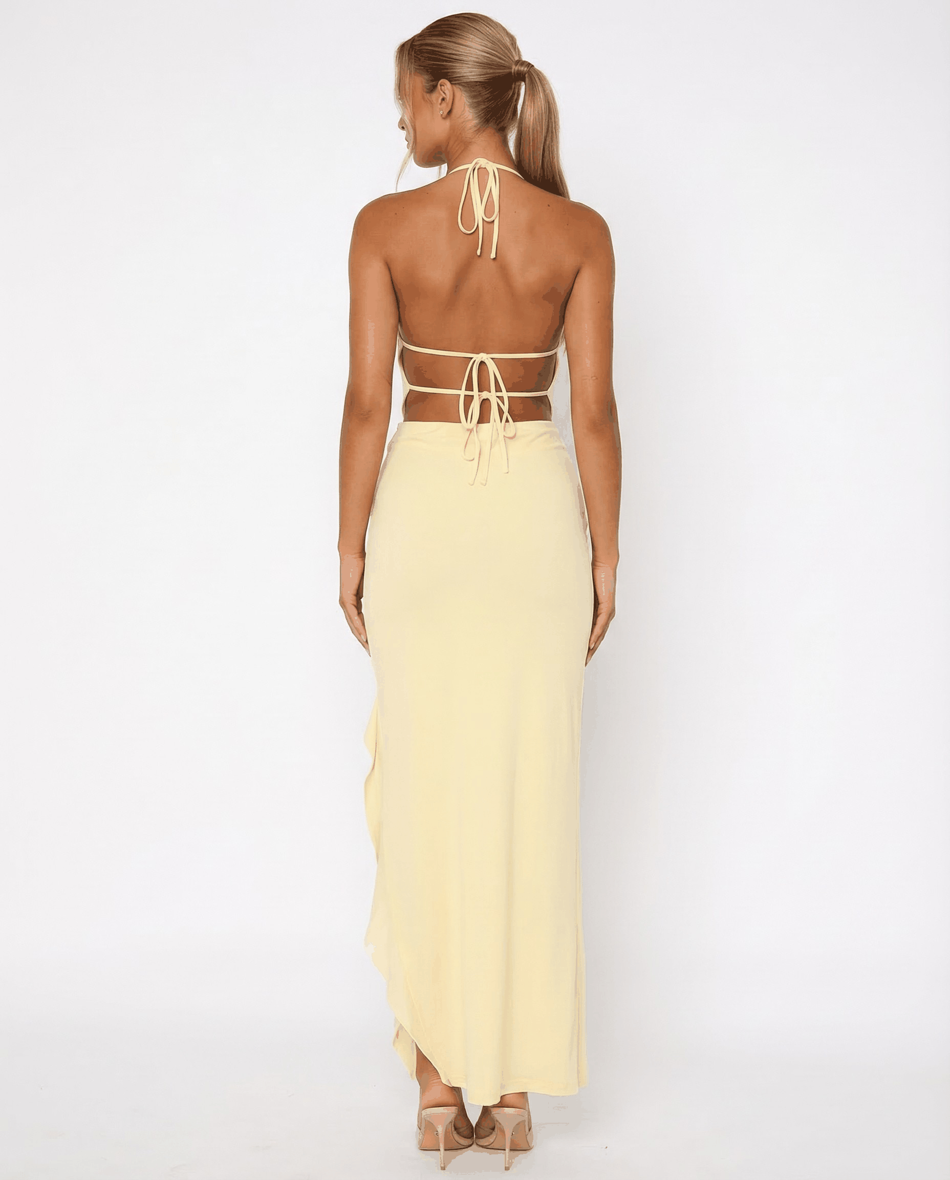 Vestido largo Cherry Crush
