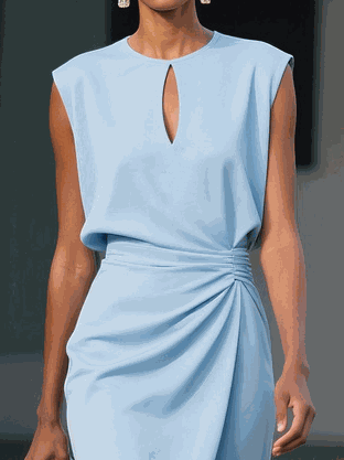 Vestido midi de diseño
