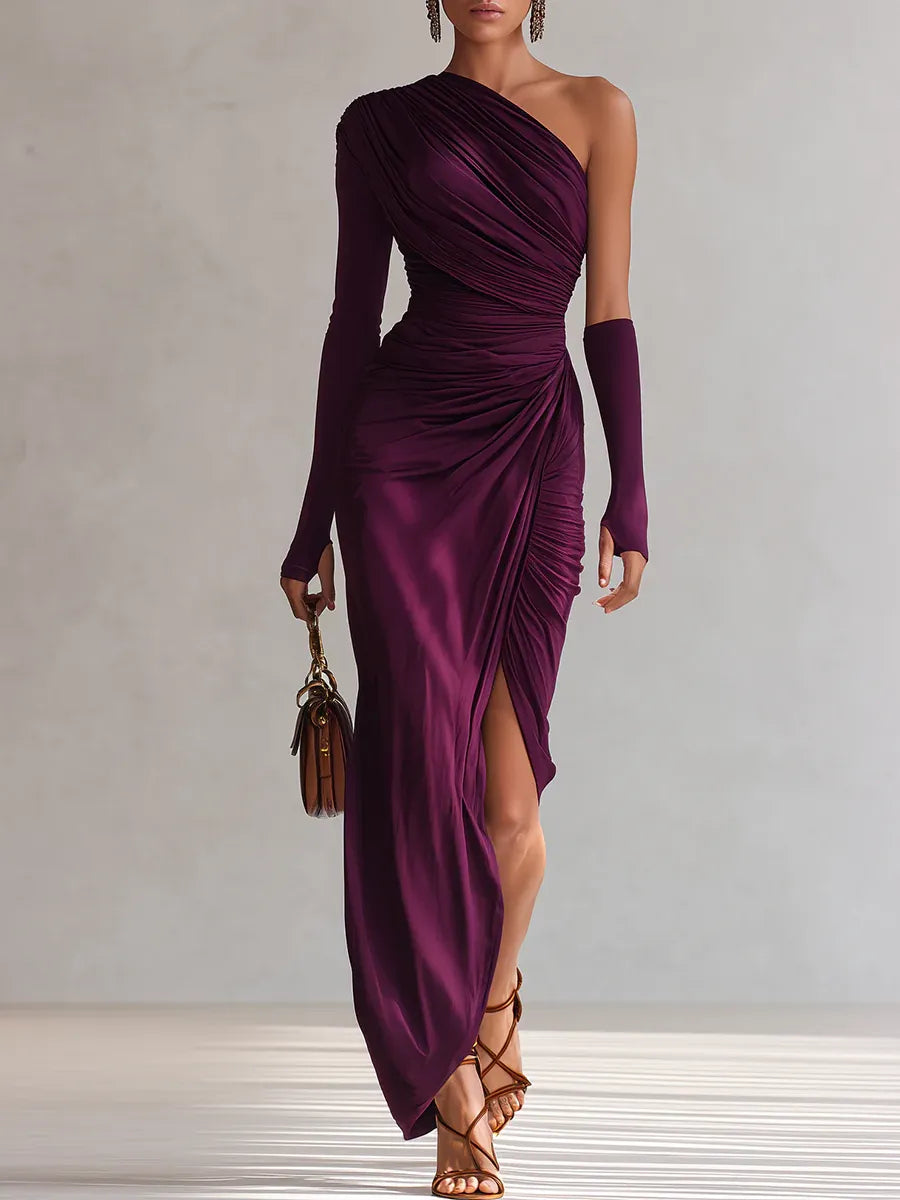 Rhianna™ Vestido Maxi Elegante + Manga