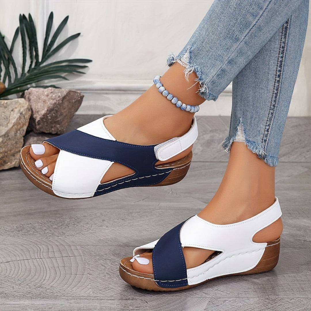 Sandalias ergonómicas con plataforma moderna