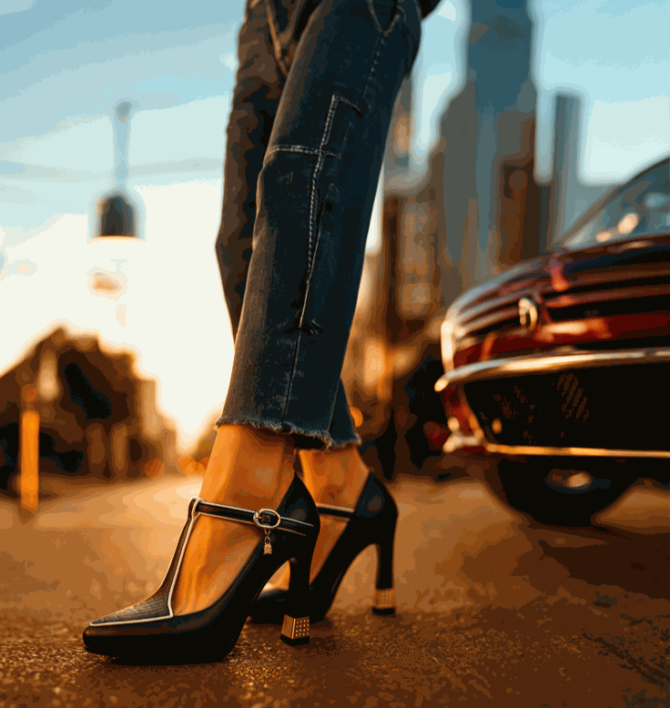 zapatos de tacón