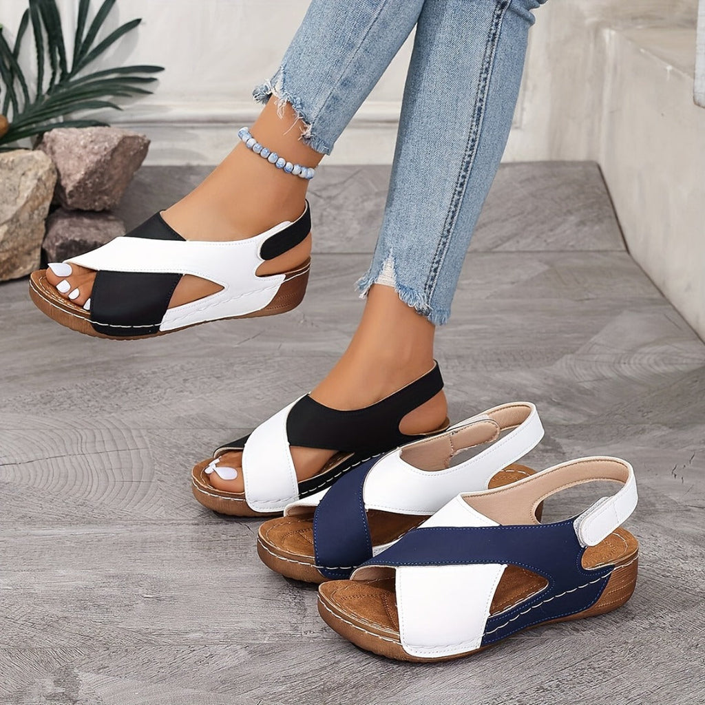Sandalias ergonómicas con plataforma moderna