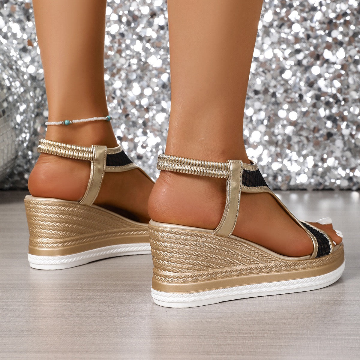 Sandalias con plataforma ergonómicas y elegantes