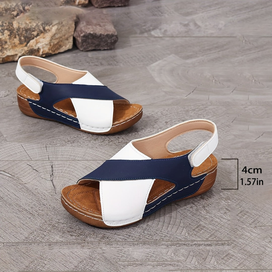 Sandalias ergonómicas con plataforma moderna
