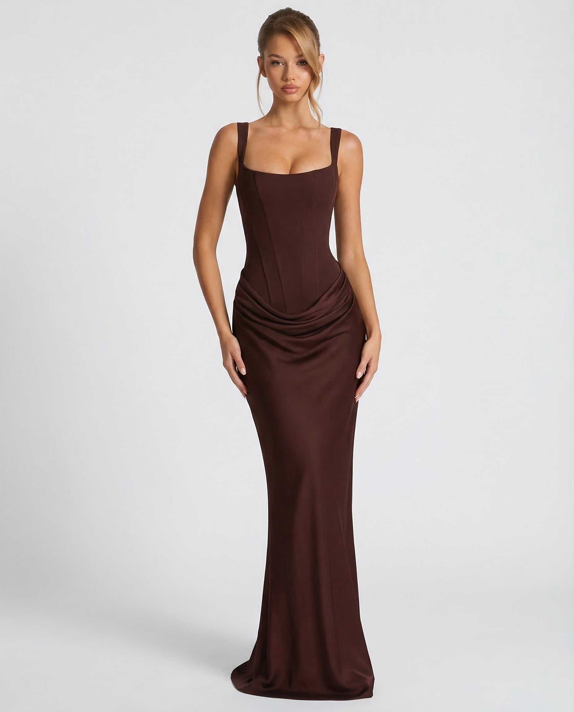 Vestido drapeado