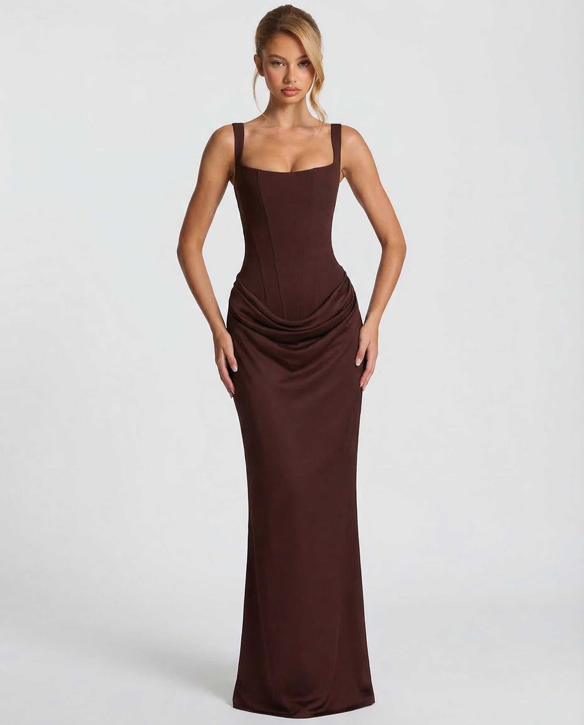 Vestido drapeado