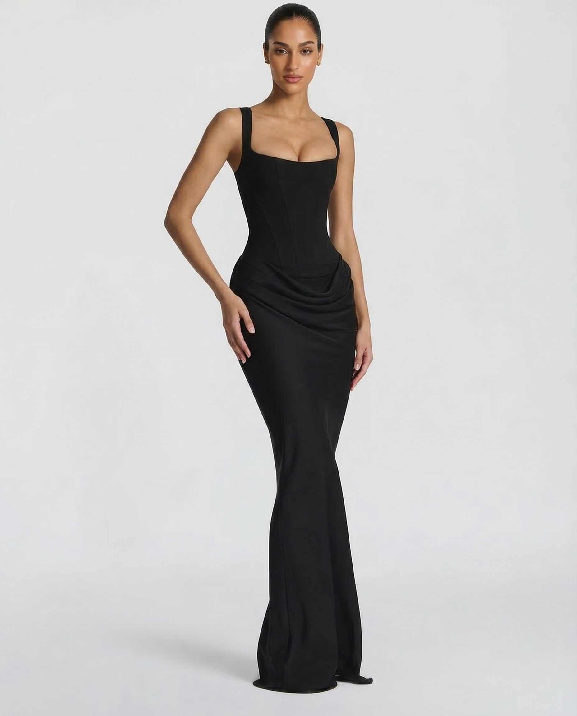 Vestido drapeado
