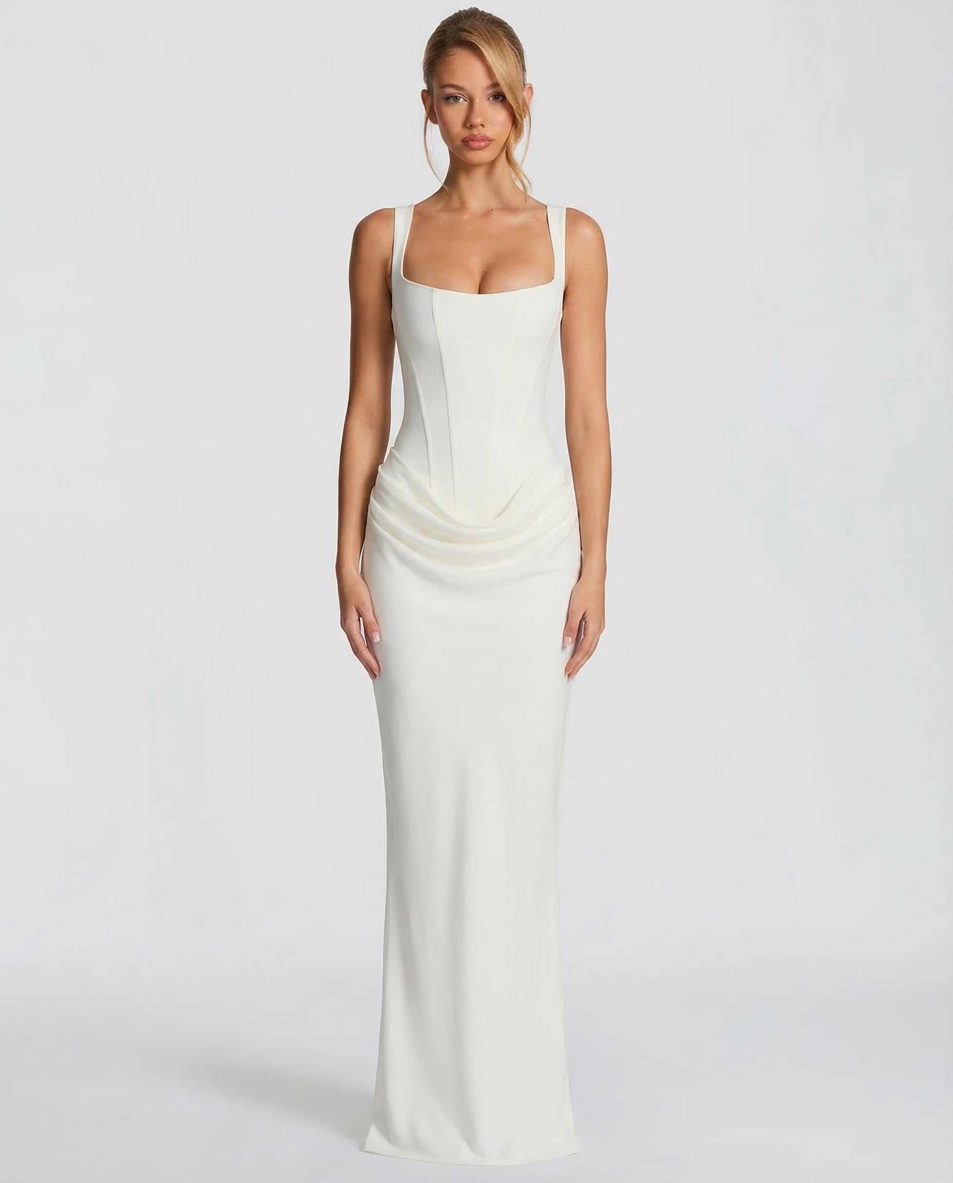 Vestido drapeado