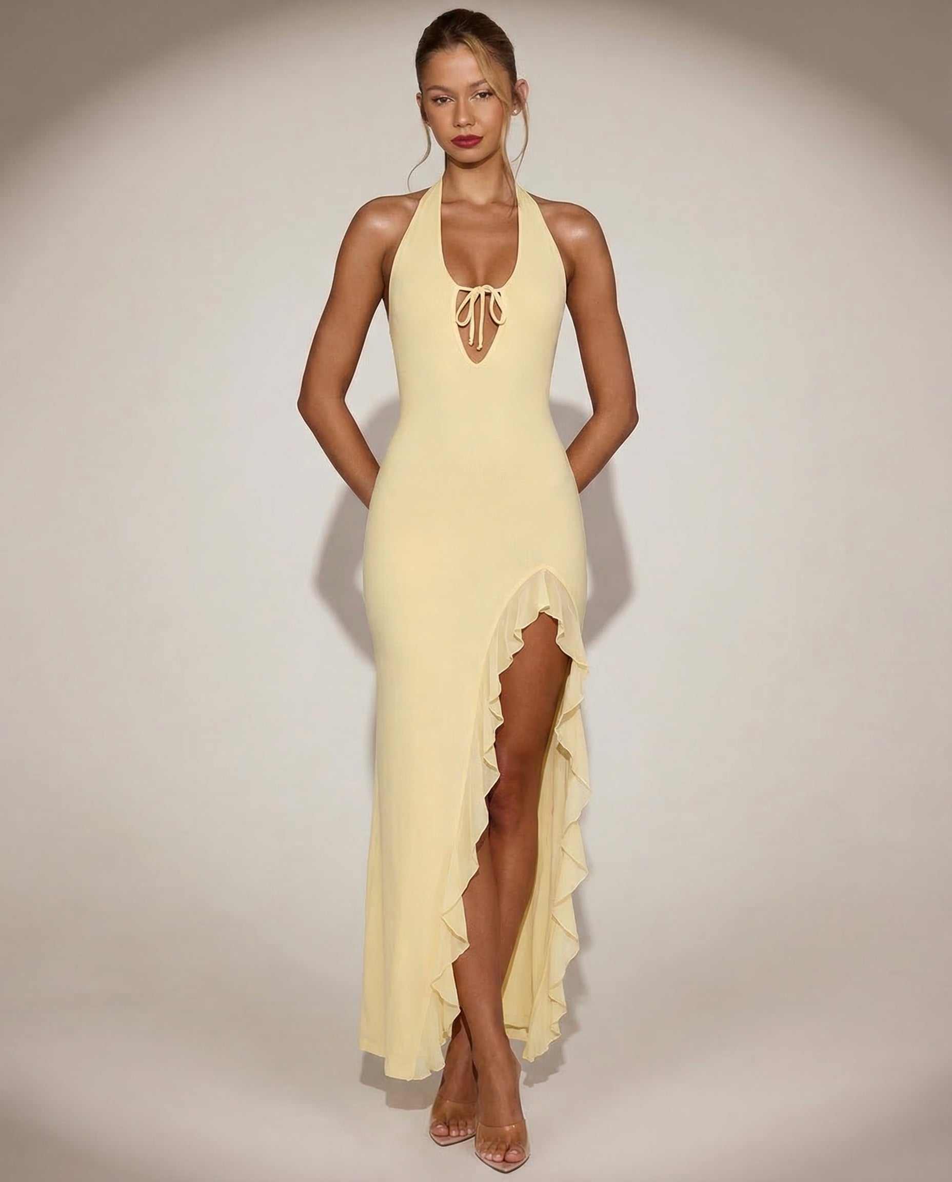 Vestido largo Cherry Crush