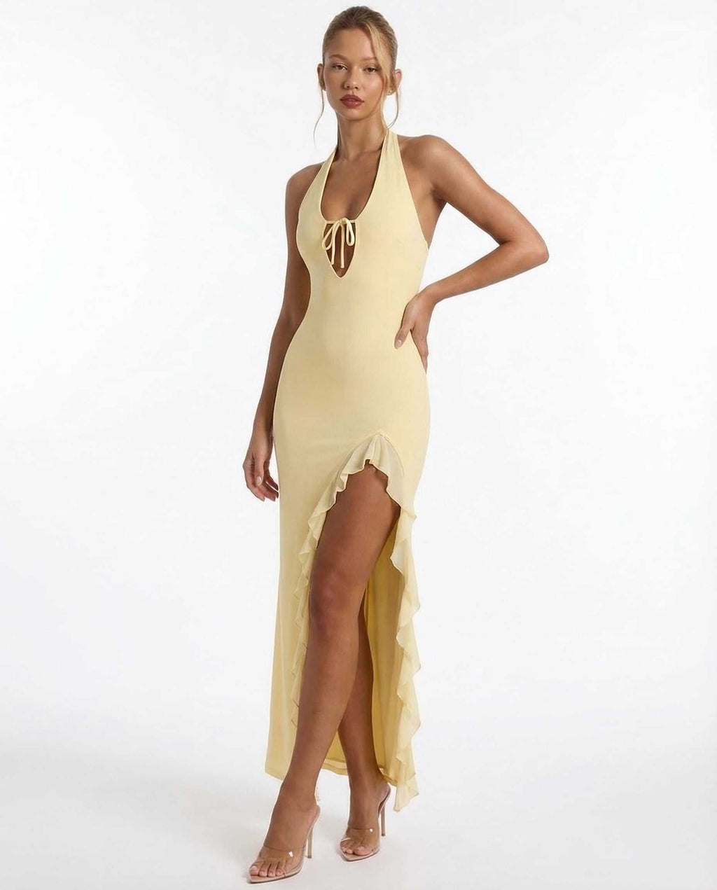 Vestido largo Cherry Crush