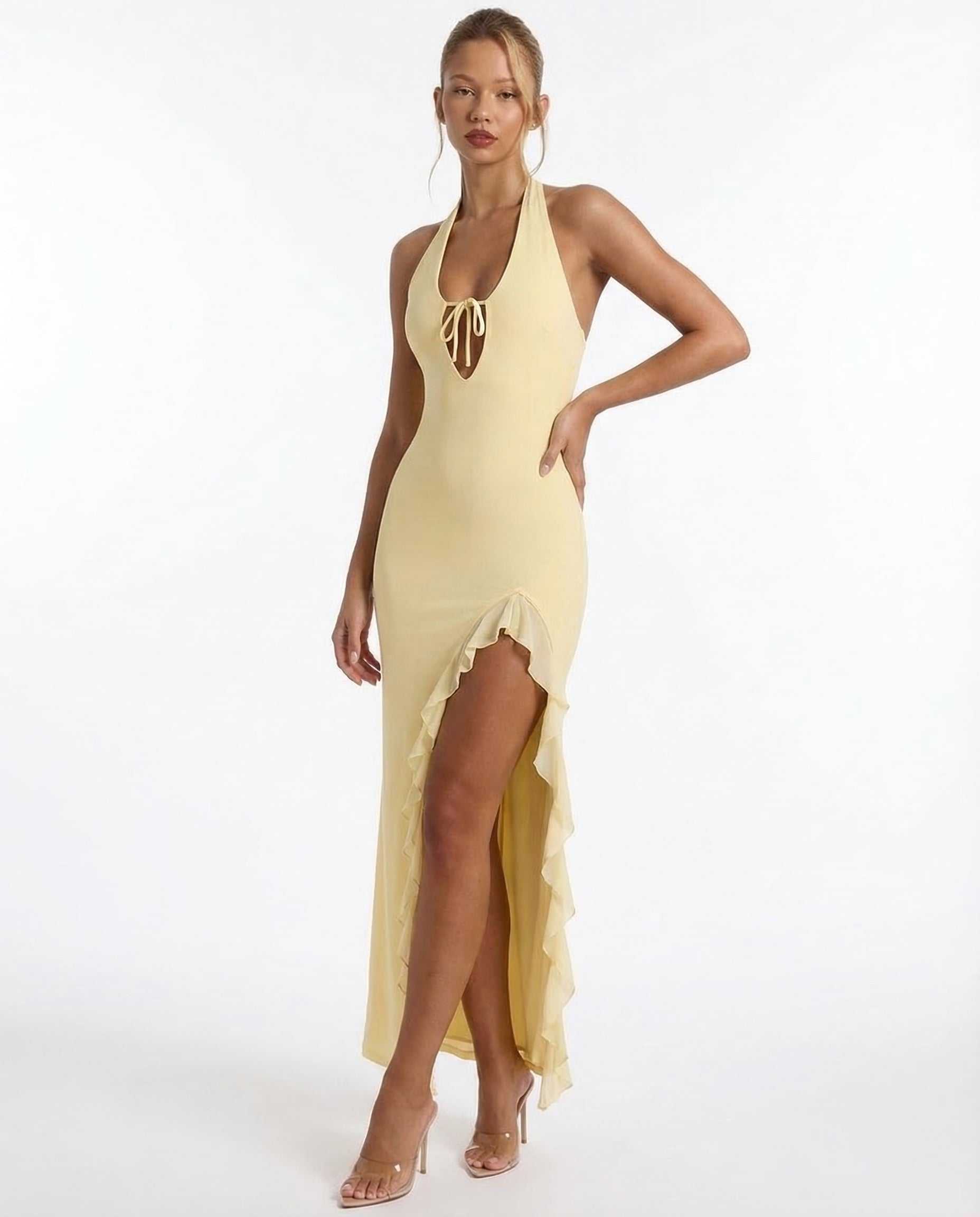 Vestido largo Cherry Crush