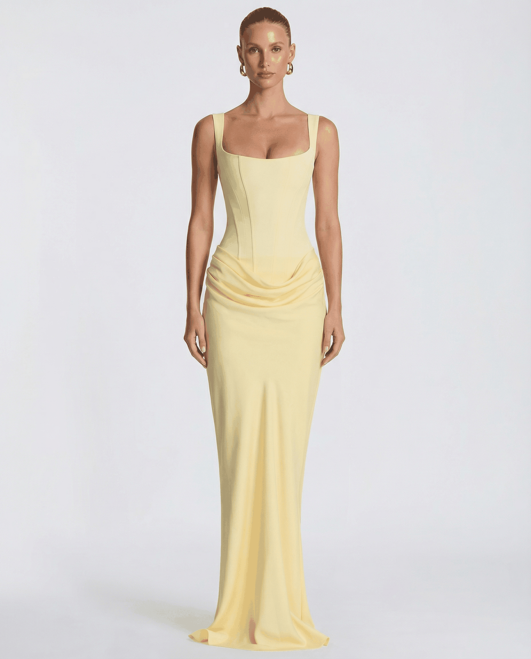 Vestido drapeado
