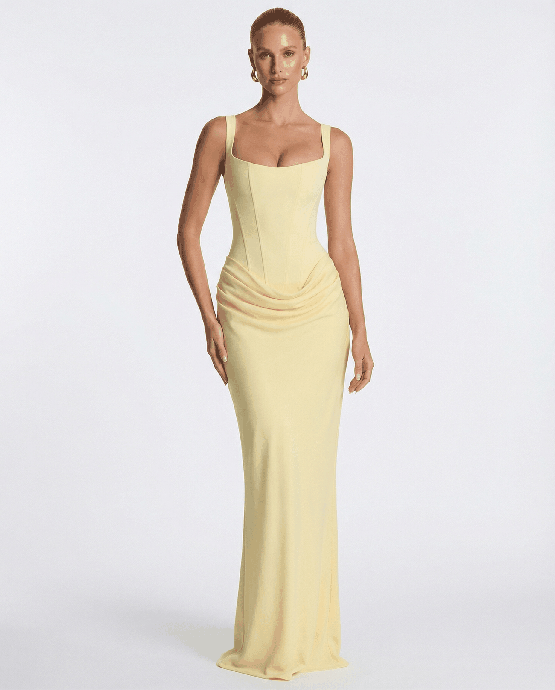 Vestido drapeado
