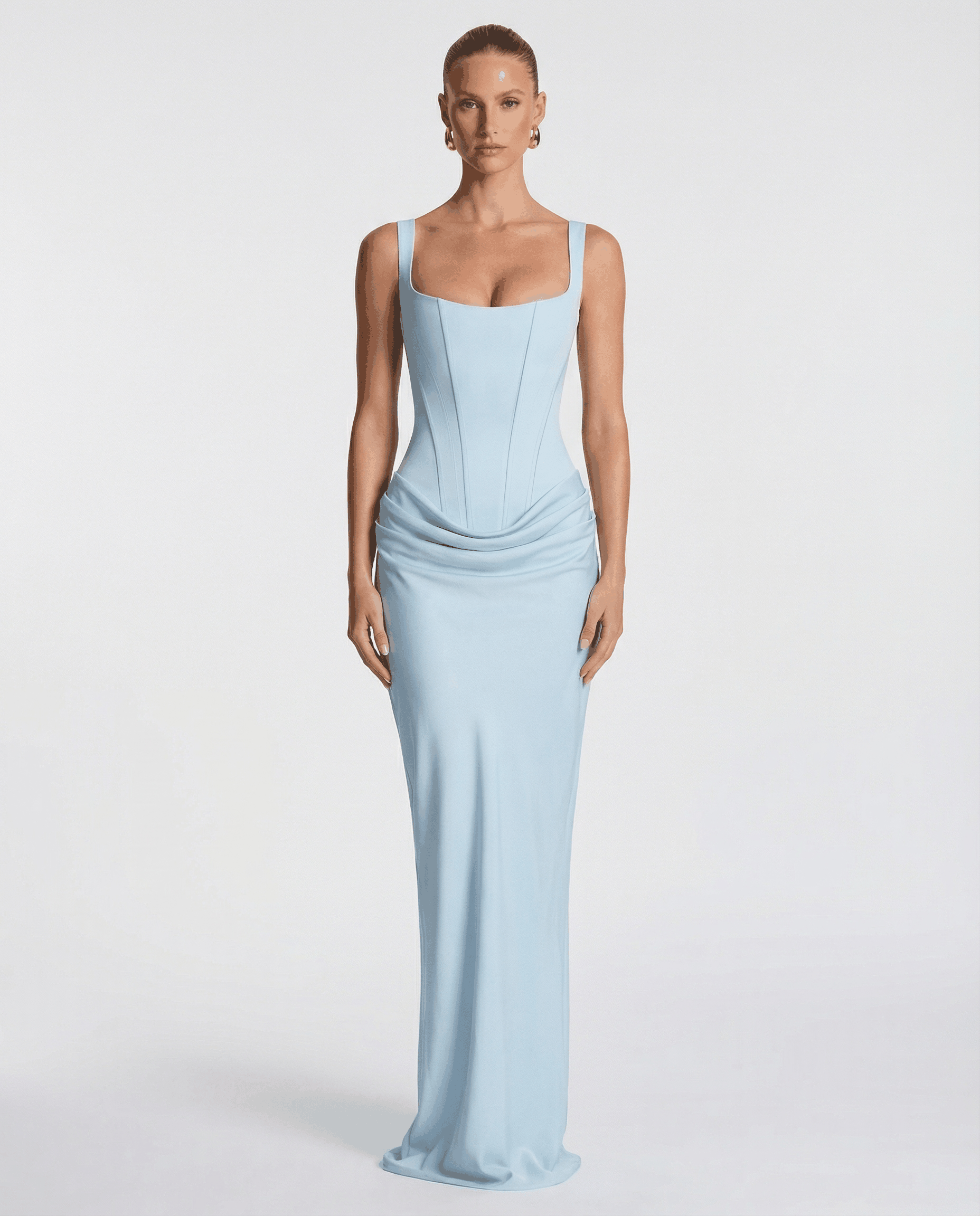 Vestido drapeado
