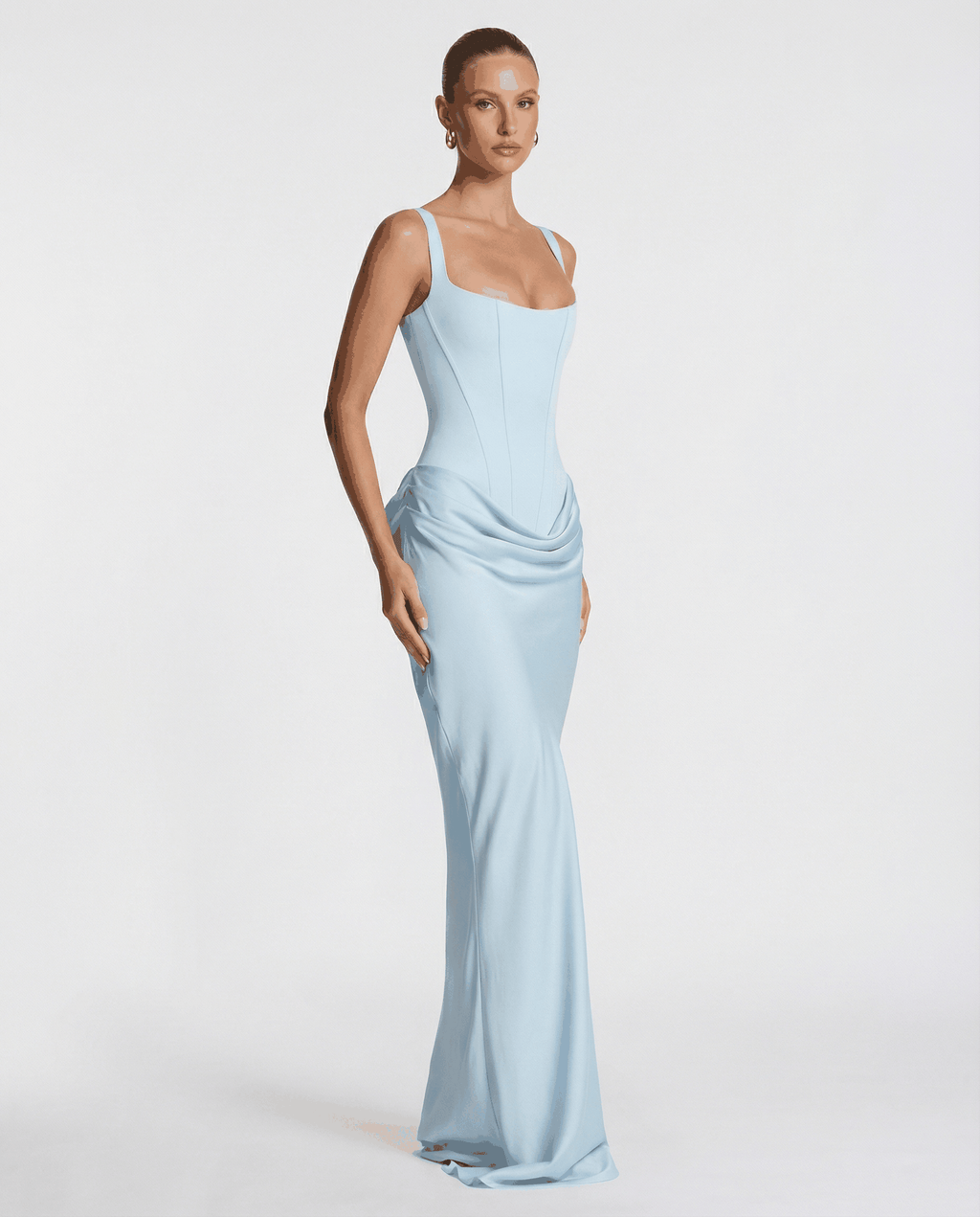 Vestido drapeado