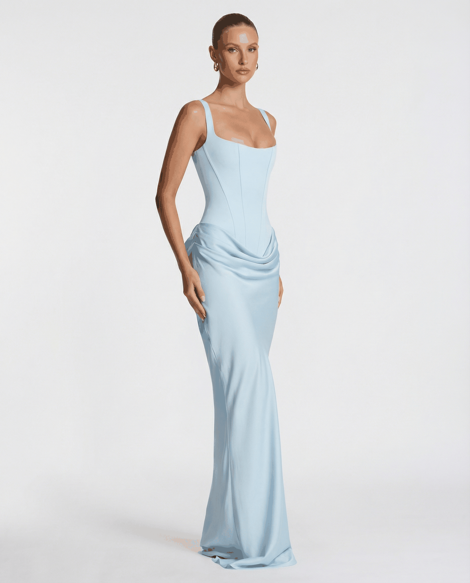 Vestido drapeado