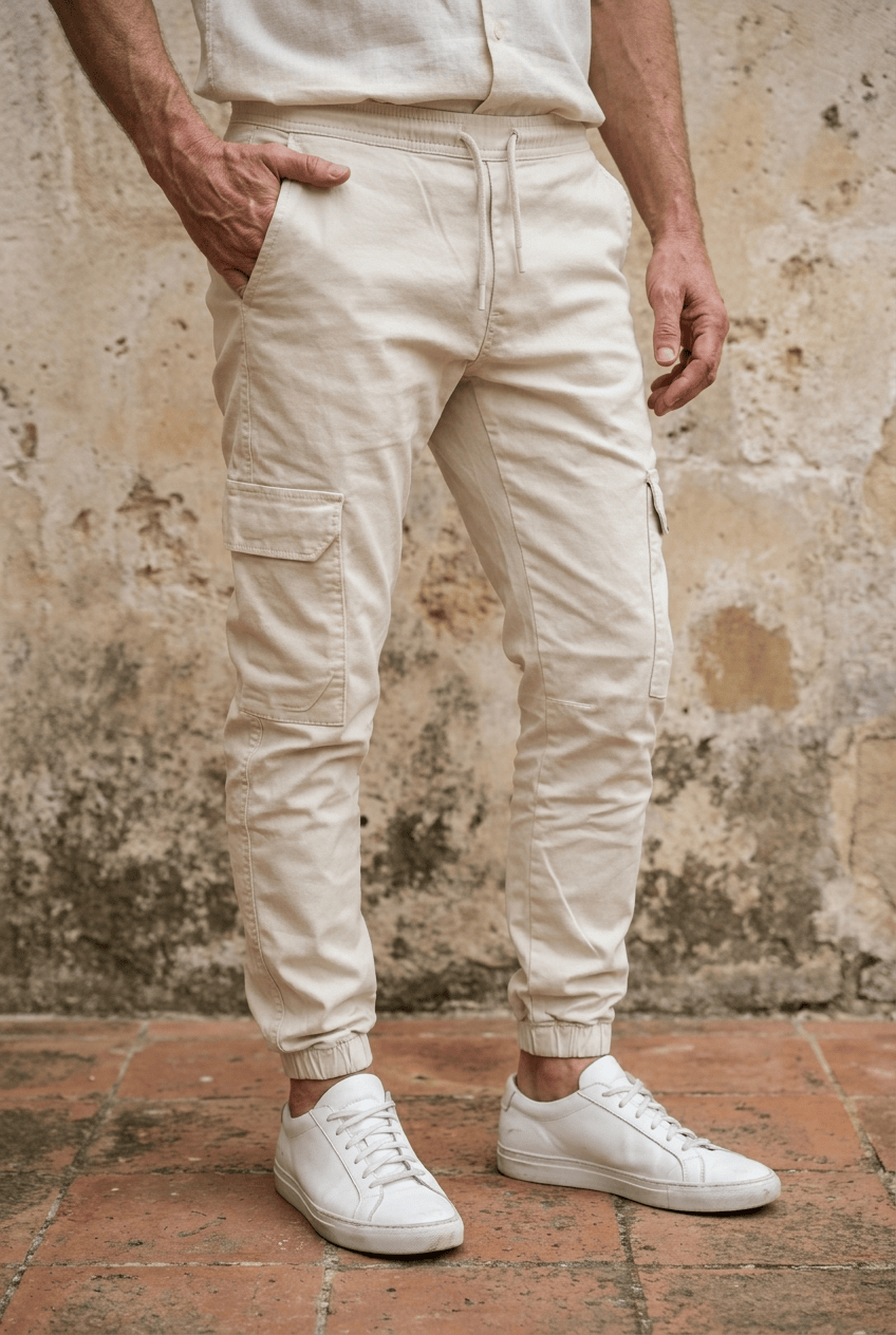pantalones de algodón