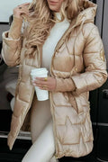 Chaqueta Larga Acolchada