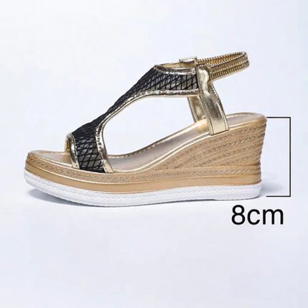 Sandalias con plataforma ergonómicas y elegantes
