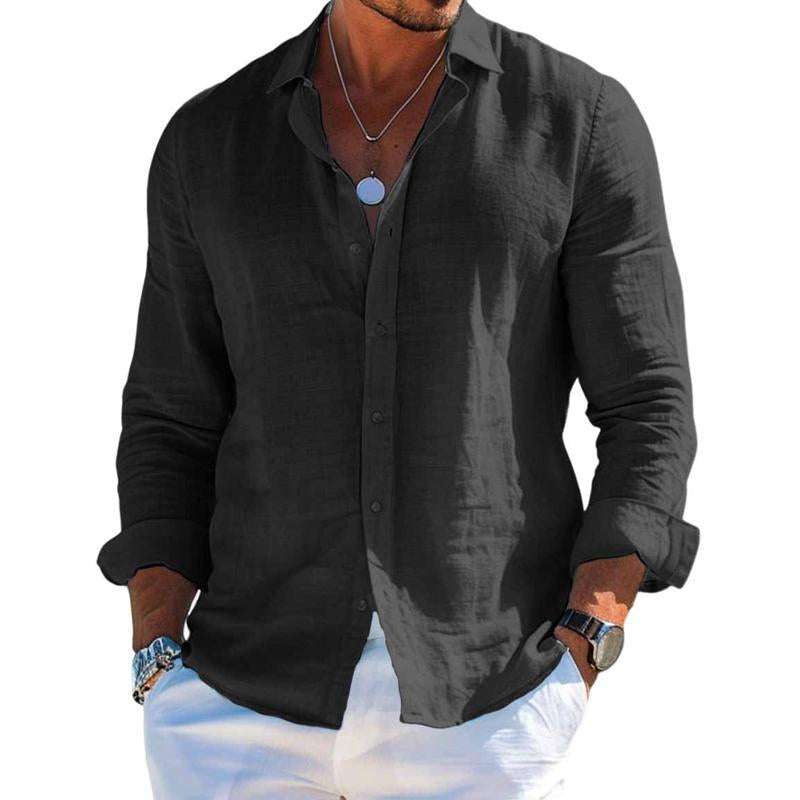 Camisa confeccionada en lino