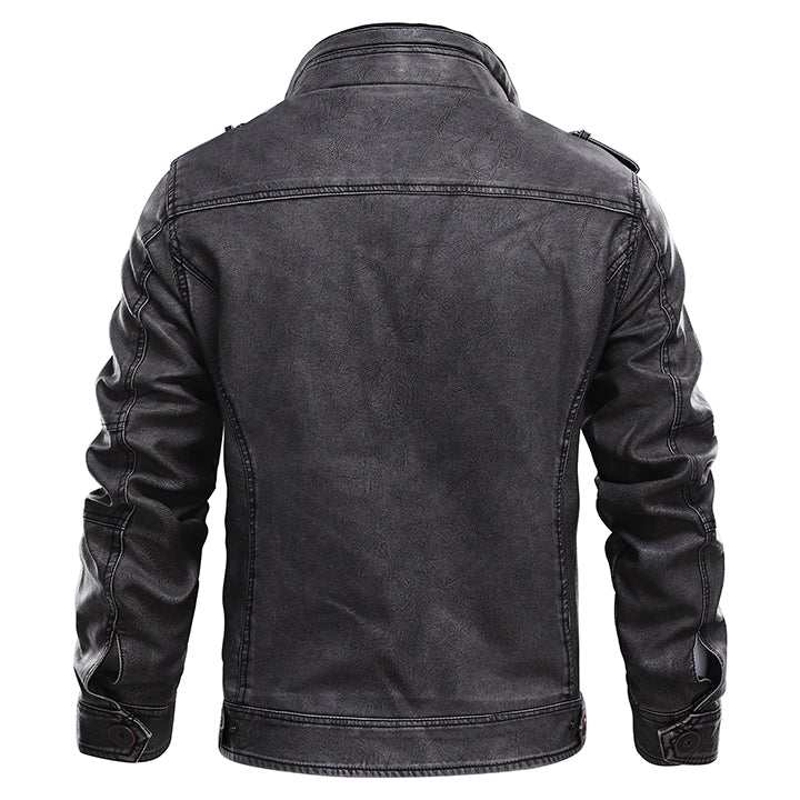 chaqueta de piel