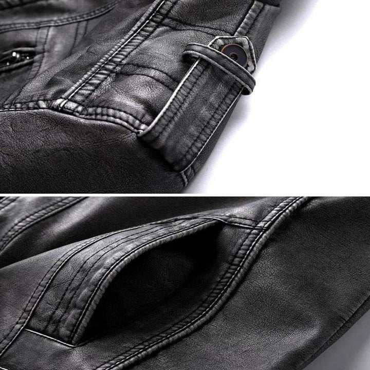 chaqueta de piel