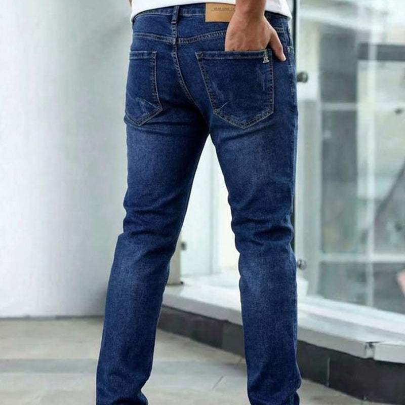 vaqueros elásticos de corte ajustado