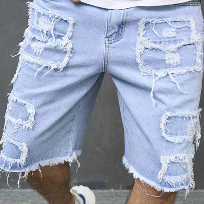 shorts ripped para hombre