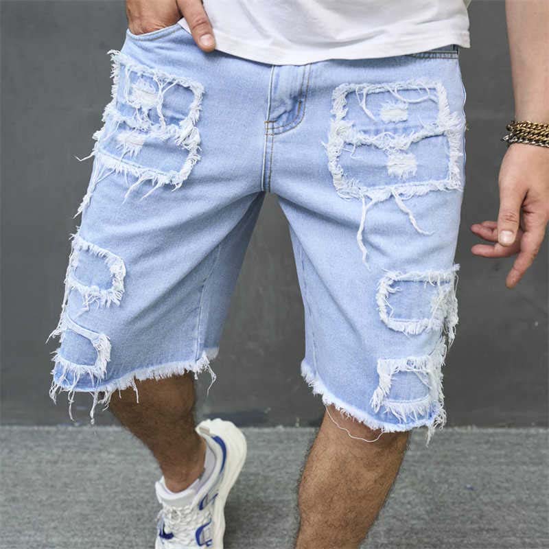 shorts ripped para hombre